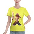 thumbnail image 1 of T-Shirt Basique à Manches Courtes pour Femme une Pièce Ace, 1 of 6