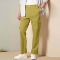 thumbnail image 3 of SHTXOZHI Pantalon Cargo Décontracté pour Hommes, Léger, Athlétique, Plein Air, Randonnée, Voyage, avec Multiples Poches, 3 of 7