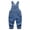 Blue-2110, variant on KIDSCOOL SPACE Baby Boy Girl Ripped Denim Cute Workwear Jean Overalls,Blue,3-4 Years