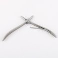 thumbnail image 3 of serony Pince d'Extension de Cheveux en Acier Inoxydable Silver pour Micro Nano Anneau Forme Plate, 3 of 9
