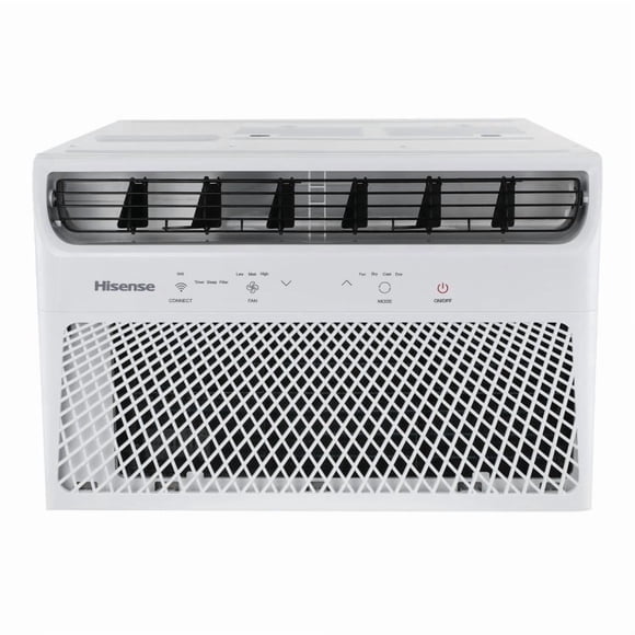 HISENSE Climatiseur de Fenêtre Intelligent 3-en-1 – 10 000 BTU (Couverture de 350 Pi2) AW1024CW1VF