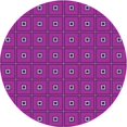thumbnail image 1 of Ahgly Company Tapis d'Intérieur Lavable en Machine Carré Transitionnel Magenta Rose, 3 Pieds Carré, 1 of 7