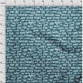 thumbnail image 4 of oneOone Tissu Polyester Spandex Vert Sarcelle Tissu pour Robe Tissu Imprimé au Mètre 56 Pouces de Large-8c, 4 of 5