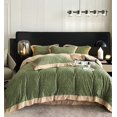 thumbnail image 1 of Zhuge Bed Sheets Set, Bedding Sheets Pillowcases Kit, Twin Bed Set, Hotel Bedding, Home Decor(Green), 1 of 5