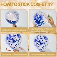 thumbnail image 3 of NACHLYNN 60 Packs Blue Party Confetti Balloons 12 Inches Light Blue Balloon Arch Kit for Birthday Decorations Baby Shower Wedding Graduation Party Decorations, 3 of 6