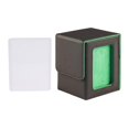 thumbnail image 1 of jinwen Card Deck Box Easy Access Holder Protection Card Deck Case for Trading Cards Green Lining, 1 of 9