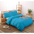 thumbnail image 3 of 800 Thread Count 100% Egyptian Cotton 5 Piece Duvet Set with Zipper Closure & Corner 5 Pc Duvet Set Solid Pattern, 3 of 4