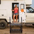 thumbnail image 3 of Yiwa Heavy Duty RV Step Ladder with Handrail, Stable Stairs for Mobile Homes, Pools, Hot Tubs, and Trampolines, 3 of 6