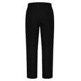 thumbnail image 4 of Diufon Athletic Pants for Men Straight Wide Leg Joggers Sweatpants Drawstring Waist Workout Pants with Pockets, 4 of 5
