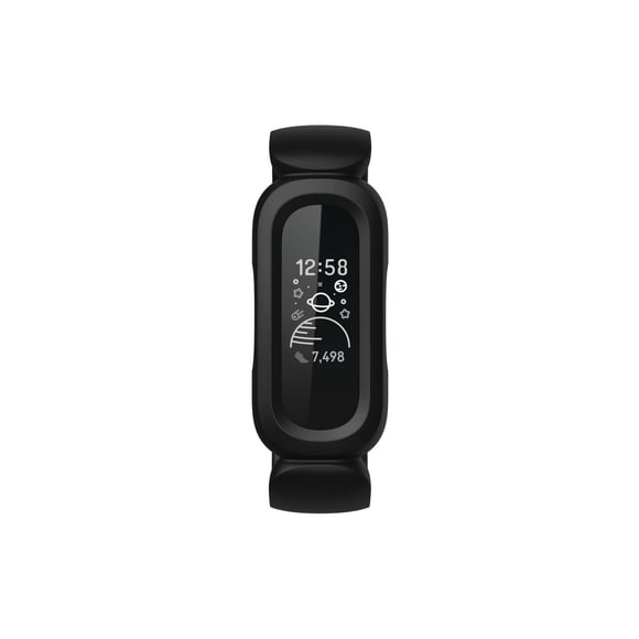 Refurbished Fitbit FB419BKRDFRCJK Ace 3 Activity Tracker for Kids, Black & Sport Red