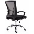 thumbnail image 4 of Modern Home Zuna Ergonomic Mesh Mid Back Office Desk Chair, Black, 4 of 10