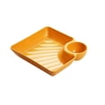 thumbnail image 2 of Todaioua Assiette à Dumplings Style Japonais avec Plateau à Trempette, Plat de Service en Plastique Réutilisable pour Sushi, Assiette à Compartiments Divisés pour Collations hors-D'œuvre, Vaisselle de Fête Style Bento pour la Maison, la Cuisine et la Salle à Manger, 2 of 6