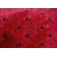 thumbnail image 4 of oneOone Cotton Silk Fabric Line & Floral Block Print Fabric BTY 42 Inch Wide, 4 of 4