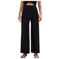 thumbnail image 1 of Birdeem Pantalon Grand Décontracté Mode Printemps et Été pour Femmes Couleur Unie Respirant Extensible Extérieur, 1 of 6