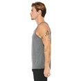 thumbnail image 3 of The Bella + Canvas Unisex Jersey Tank Top - GREY TRIBLEND - L, 3 of 3