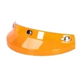 thumbnail image 2 of Visor Peak, 3 Snap Retro Protector for s with 3 Buttons ,Replacement ,Easy to Install Transparent Orange, 2 of 7