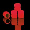 thumbnail image 3 of 4PCS Glow in The Dark Car Tire Nozzle Caps, Universal, for Electric Cars, Luminous and Durable, 3 of 3