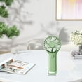 thumbnail image 2 of Sentmoon Mini Fan Fan for Bedroom Outdoor Student Dormitory Portable Hiking Hanging Buckle Mini Small Fan Portable Fan USB Rechargeable for Office Travel Camping, 2 of 8