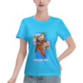 thumbnail image 1 of T-Shirt Basique à Manches Courtes pour Femmes Super Saiyan, 1 of 6