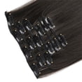 thumbnail image 3 of RKSTN Perruques Cheveux Humains Mode Cheveux Longs Extensions de Cheveux à Clip Perruque Lisse Complète Perruques Sans Colle, 3 of 4
