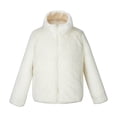 thumbnail image 1 of MeetoTime Girls Boys Zipper Up Jacket Warm Soft Fleece Outerwear Jacket with Pockets 3-8 Years, 1 of 6