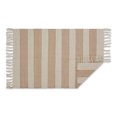 thumbnail image 2 of Design Imports CAMZ12636 Tapis Tissé à la Main 2 x 3 Pieds, Rayure Ticking Pierre, 2 of 3