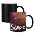 thumbnail image 2 of EGNMCR Twelve Constellations Ceramic Color-changing Cup Coffee Tea Cup Constellation glass, 2 of 5