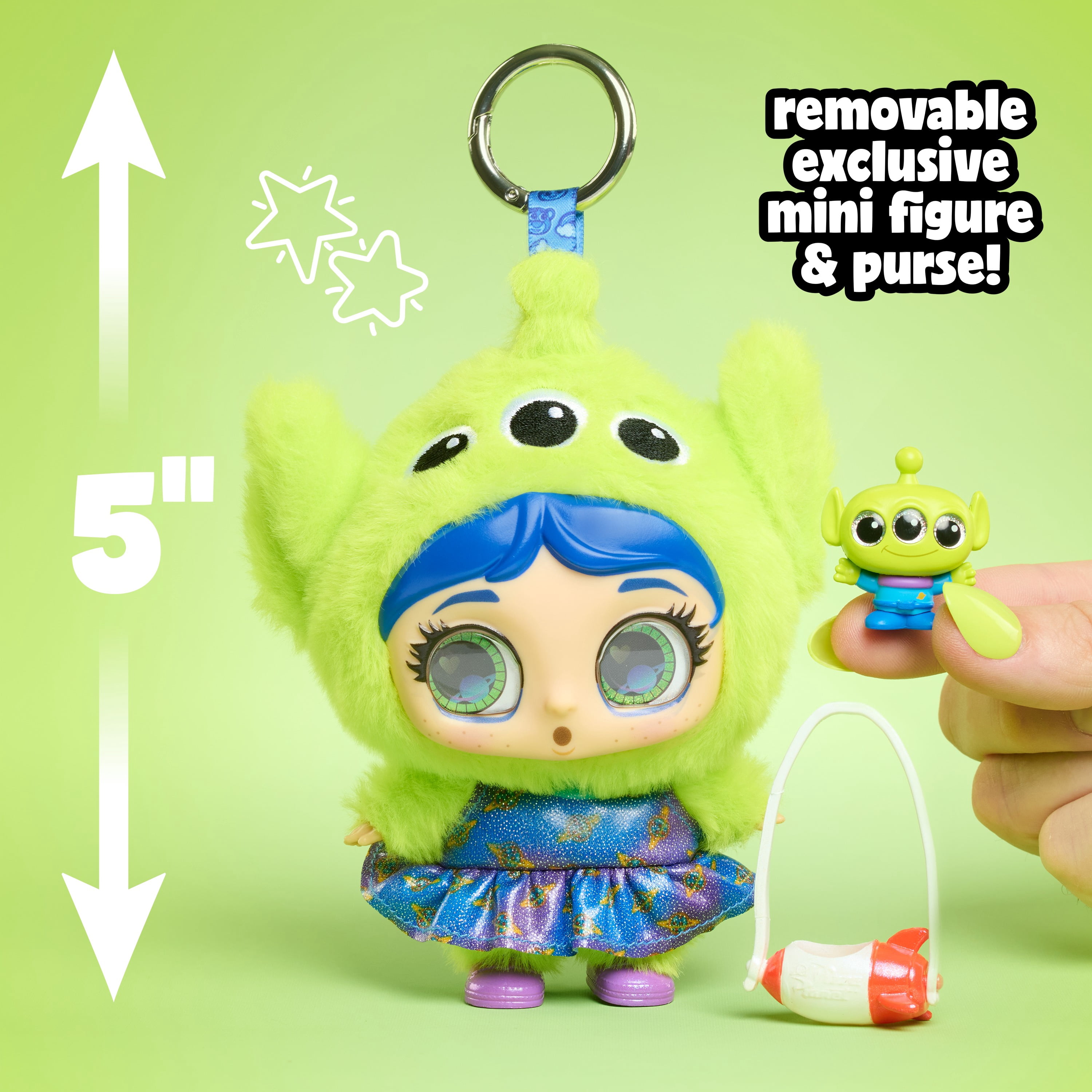 Disney Doorables ADOORBS! Littlz en peluche vinyle avec attache à clip