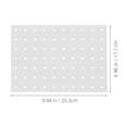thumbnail image 2 of FONDOTIN 1Set Metal Pegboard for Homeowners Tool Storage 10.0x6.9x0.04in, 2 of 7