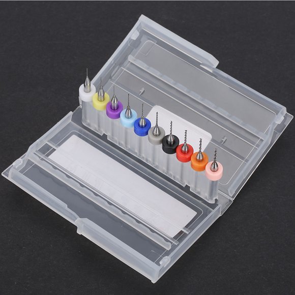 Mini Tungsten Steel Drill Bits Kit Drill Bits Set, To Remove Chips And Drill Holes Drill Bits, For Hardware Processing PCB Circuit Board