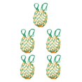 thumbnail image 1 of Baohd Sac en Filet pour Ballon 1/2/3/5 Sac de Transport pour Ballon de Basketball Filet de Rangement Support Vert Jaune 5 Pcs, 1 of 1