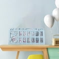 thumbnail image 4 of yuksok My First Year Photo Frame Baby Collage Frame Holds 13 Photos Infant Baby Picture Blue, 4 of 9