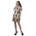 thumbnail image 3 of Moomaya Tenues d'Été Coton Flex Imprimées Robes Courtes pour Femmes Tenue Décontractée, 3 of 4