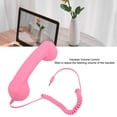 thumbnail image 3 of Retro Cell Phone Handset, 3.5mm Sound Plug Wired Telephone Handset Receiver, Adjustable Volume Radiation Proof for Phones Computers, Fun Unique Handset, 3 of 7