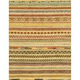 thumbnail image 1 of Ahgly Company Tapis d'Intérieur Rectangulaire Abstrait Rouge Tapis de Zone Abstrait, 2 Pieds x 4 Pieds, 1 of 6