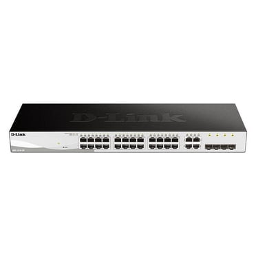 D-Link Commutateur Géré Smart Gigabit à 28 Ports - DGS-1210-28