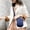 ladies purse with zipper Under $5 a3, variant on Cagogo Mini Purse, Nylon Shoulder Bag for Women, 3 Layer Zipper Wallet Bag, Small Crossbody Bag for Everyday Use Travel Shopping