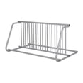 thumbnail image 1 of Support de Vélo au Sol Double Face Robuste – Support de Rangement Autoportant pour 10 Vélos, Conception à Grille Tout en Acier pour Garage, Extérieur, Rue, École, Commerce de Détail - Organisateur pour Deux-Roues, Gris, 1 of 8