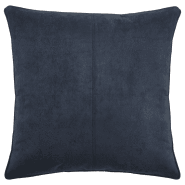 Bouclair Dark Blue Clifford Decorative Pillow 20x20 in (51x51 cm)