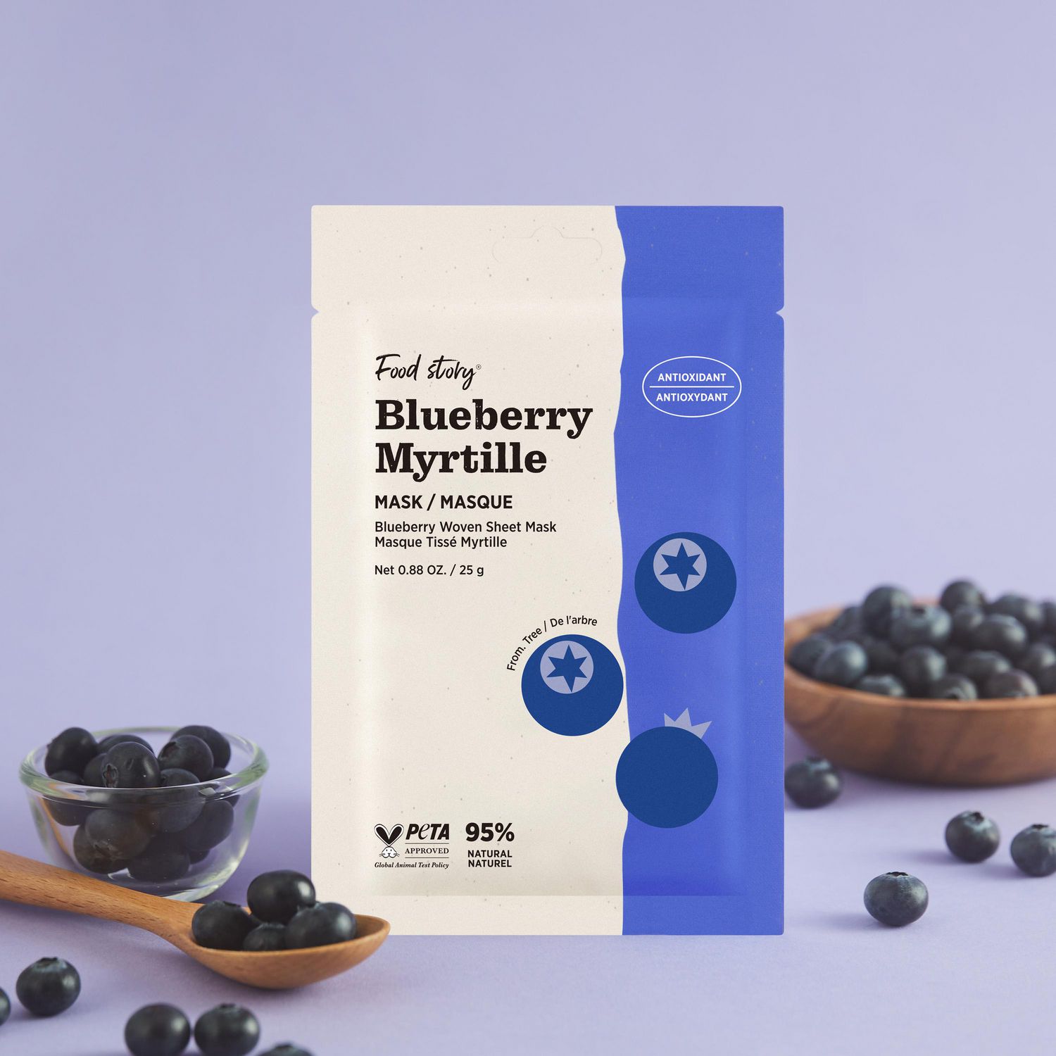 Food Story Blueberry Mask