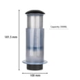 thumbnail image 3 of Coffee and Espresso Press Maker Portable Coffee Manual Machine with 50PCS Coffee Filter Paper for Outdoor Travel Camping Picnic, 3 of 7