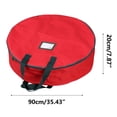 thumbnail image 4 of Amzcrzy Storage and Organization The Storage 60/76/90 Cm Round Single-Layer Cover Storage Bag Wreath Storage Bag Home Storage Organization and Storage Storage Container Storage Bins, 4 of 9