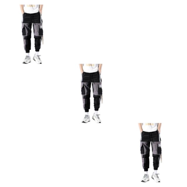 kurtrusly 1/2/3 Comfortable And Stylish Pants For Men - Everyday Essential Wide Application D264black 2XL 3PCS