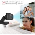 thumbnail image 2 of HD Webcam 1080P Web Camera,Autofocus Webcam for Gaming Conferencing,USB Computer Camera Live Streaming, Laptop USB PC Webcam for Xbox YouTube Skype, 2 of 7
