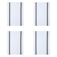 thumbnail image 2 of 4-Pack Premium Polyester Dishcloths, Extra Large 18.9x27.56 Inch Absorbent Kitchen Towels, Quick-Dry Cleaning Cloths for Dishes, Countertops, Spills, Durable & Reusable Striped Dish Towels, 2 of 5