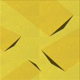 thumbnail image 1 of Ahgly Company Machine Washable Indoor Square Transitional Yellow Area Rugs, 4' Square, 1 of 7