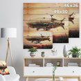 thumbnail image 5 of Design Art - Dirigible Balloon in Sky over City, 5 of 5