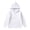 White, variant on Fgnfyis Boys Girls Toddlers Hoodie Pullover Solid Color Long Sleeve Kids Fall and Winter Clothes 11-12 Years Black