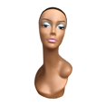 thumbnail image 3 of Female Bald Mannequin Head/ Display Stand/ Long Neck Multifunctional Durable Style D, 3 of 7