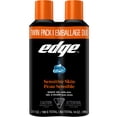 thumbnail image 1 of Edge Sensitive Skin Mens Shave Gel, Value Twin Pack, 1 of 5
